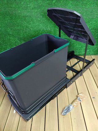 EMUCA - Contenedor de reciclaje para mueble de 24L
