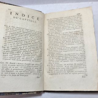 Dissertazione Dominio Pontefici Stati Roma 1787