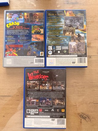 Lote 7 juegos PS2