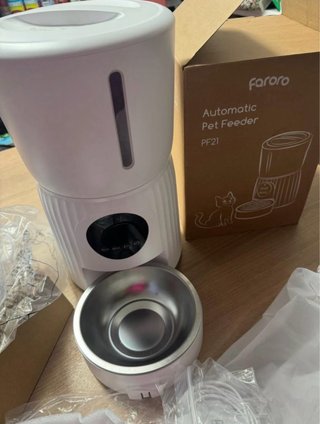 Comedero Automático Faroro PF21 para gatos y perro