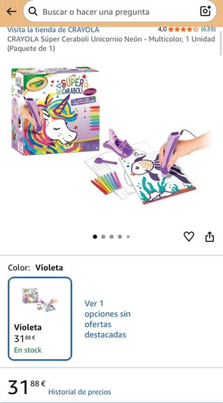 Crayola Super Ceraboli NEON Unicornio