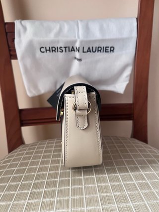 Bolso bandolera Christian Laurier beige