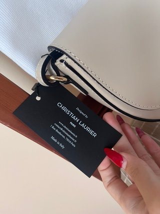 Bolso bandolera Christian Laurier beige
