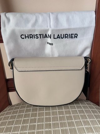 Bolso bandolera Christian Laurier beige