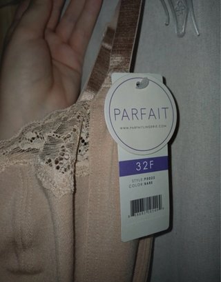 Sujetador Parfait 85G Beige Encaje Nuevo