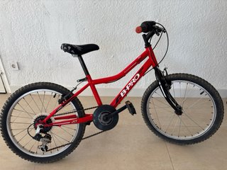 Bicicleta Infantil B-PRO Roja 20”
