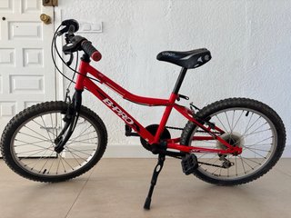Bicicleta Infantil B-PRO Roja 20”