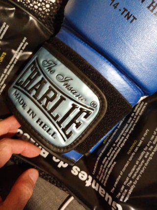 Guantes de Boxeo Charlie gel reforzado