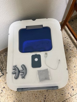 Arenero Gato UV Limpiador