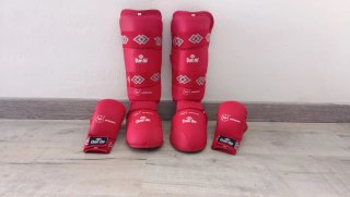 Protecciones Karate Daedo Rojo