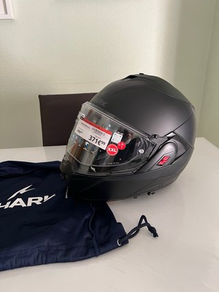 Casco Shark Oxo Negro Mate Talla XXL Nuevo