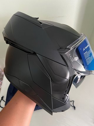 Casco Shark Oxo Negro Mate Talla XXL Nuevo