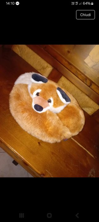 Peluche Trudi Originale Volpe