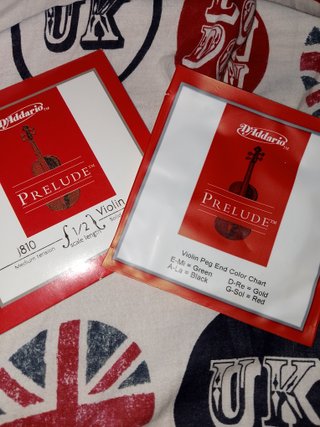 Cuerdas Violín 1/2 D'Addario Prelude