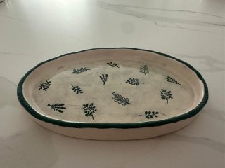 Platos de cerámica artesanal