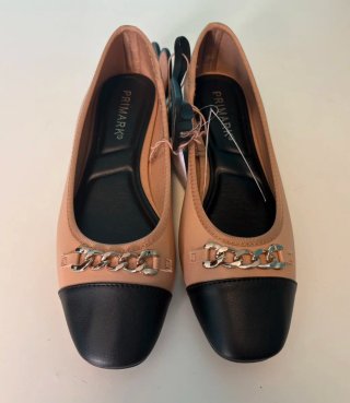 Bailarinas Primark mujer marrón y negro