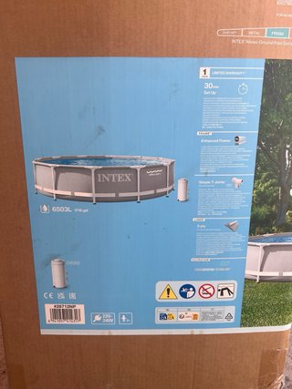 Piscina desmontable metal/plástico