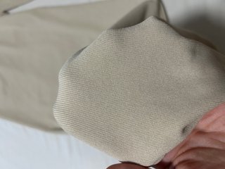 Pantalón Palazzo Zara Ancho Talla L Beige crudo