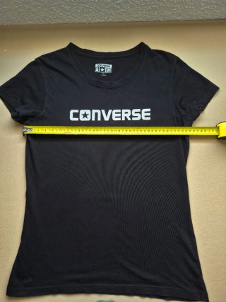 Camiseta Converse All Star Logo Negra M