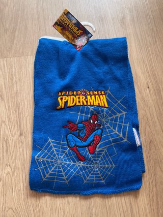 Gorro y bufanda Spiderman niño