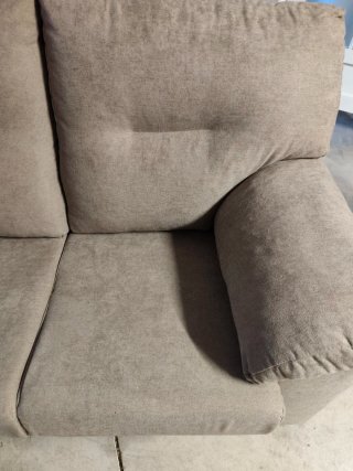Sofá 2 plazas beige
