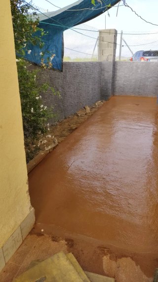 Hormigón impreso, fratasado y pulido