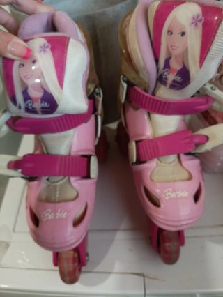 Patines Barbie Niña Talla Ajustable