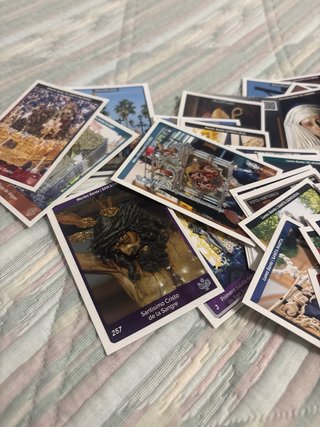 Pack 100 Cromos aleatorios Holy Cards Sevilla 2024