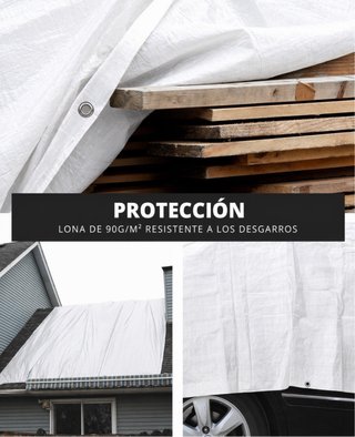 Lona impermeable 2x3 metros
