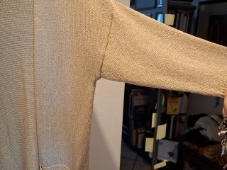 Cardigan Tezenis donna lungo beige oro