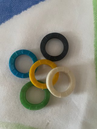 Identificadores de llaves (5 unidades)