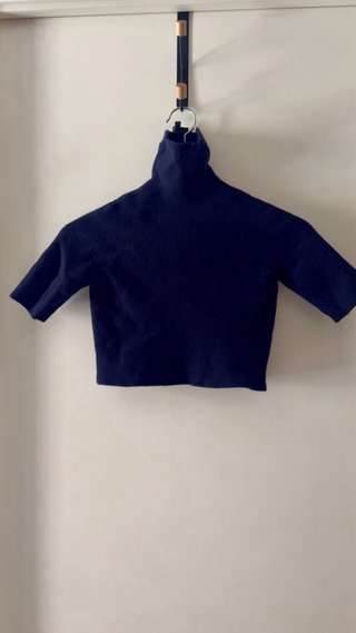 Jersey crop azul