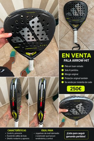 Pala de pádel Adidas Arrow-Hit