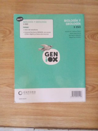 Biología y Geología 3º ESO. Libro del estudiant...