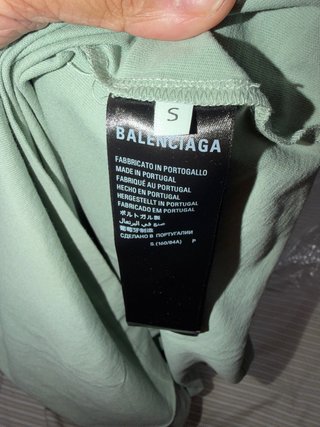 Camiseta Balenciaga Verde 3m