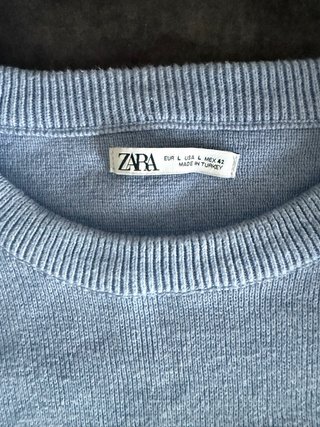 Jersey azul Zara