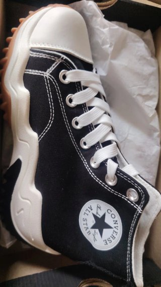 Converse Run Star Hike Negro Blanco Talla 38