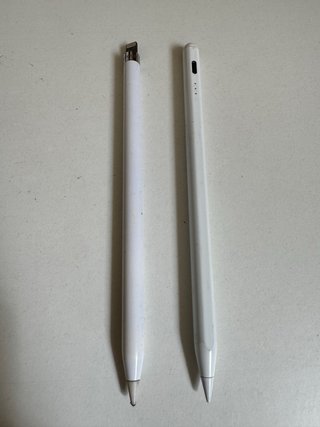 Apple Pencil 1ª Gen y pencil imitación