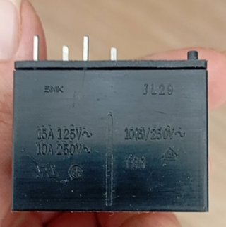 2 Interruptores SNK JL29 10A 250V NOS