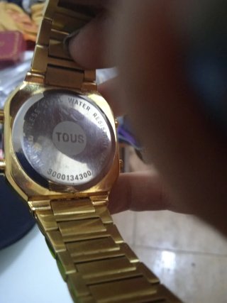Reloj Tous Dorado Oso Digital