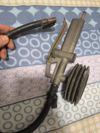 Pistola inflar neumaticos manometro sagola istobal