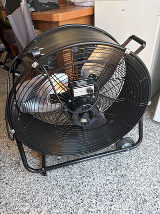 Ventilador industrial Equation