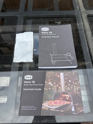 Horno pizza Ooni Karu 16 + Quemador gas + Accesori