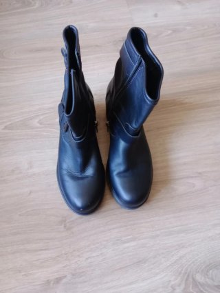 Botas Panamá Jack Goretex Mujer Negras cuero origi