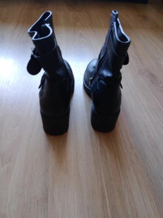 Botas Panamá Jack Goretex Mujer Negras cuero origi