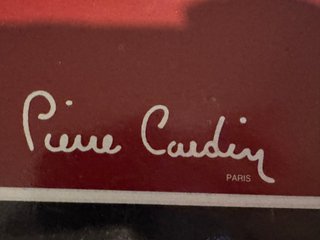 Cartera Pierre Cardin Paris Piel Negra en Caja