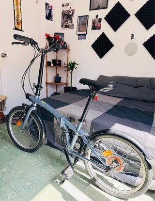 Bicicleta Oxylane – Decathlon (azul metálico)