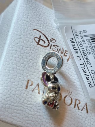 Pandora Disney Stitch Charm Plata