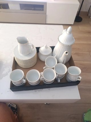 Juego de café Santa Clara porcelana