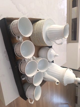 Juego de café Santa Clara porcelana